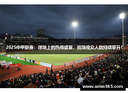 2025中甲联赛：球场上的热闹盛宴，现场观众人数持续攀升！